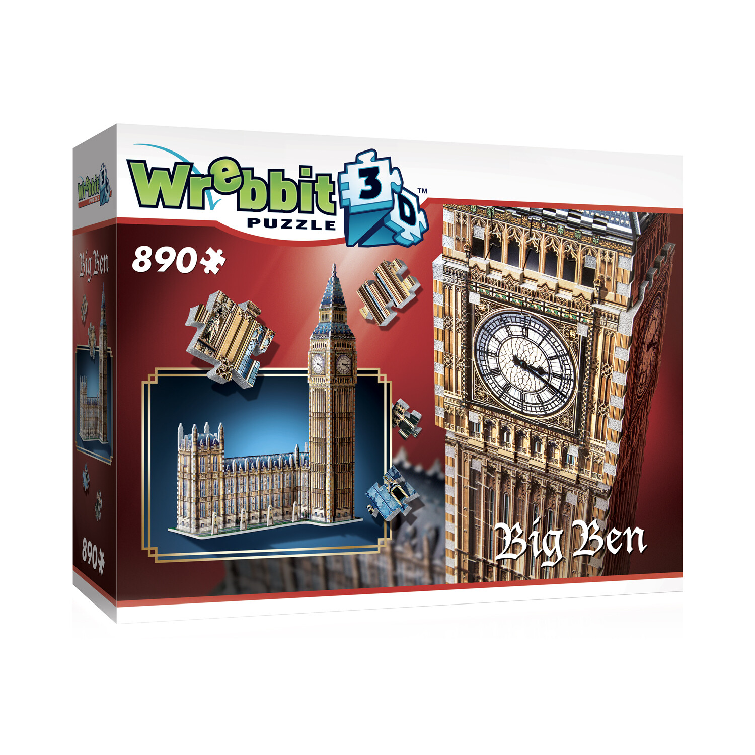 BIG BEN PUZZLE 3D 890 PIEZAS WREBBIT 3D