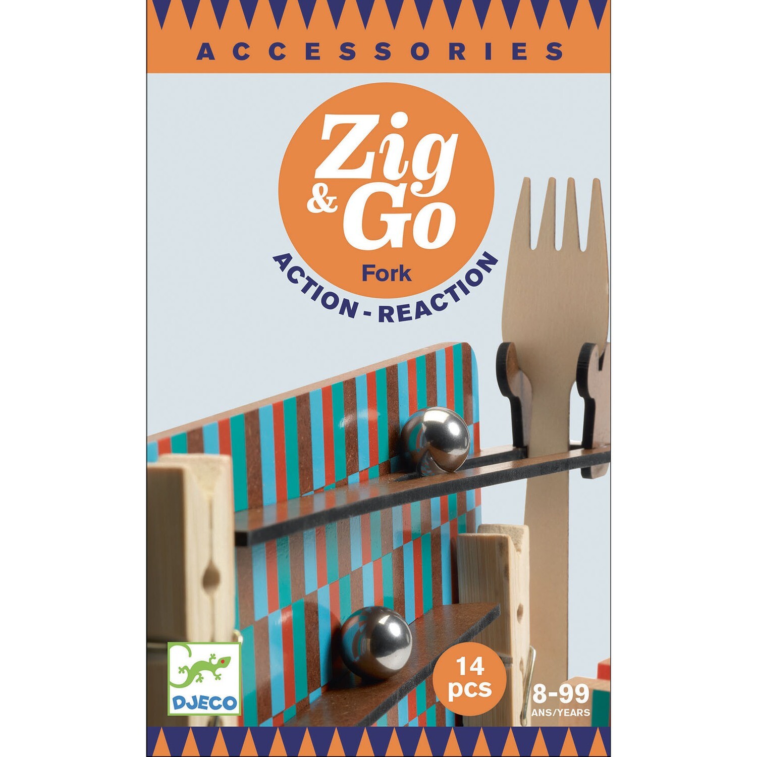 ZIG &amp; GO 14 PIEZAS