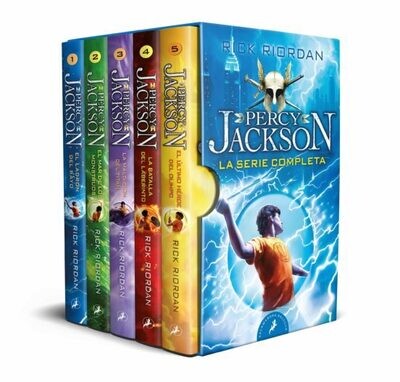 PACK PERCY JACKSON - SERIE COMPLETA