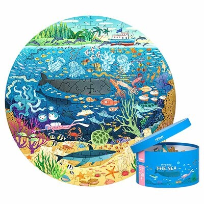 PUZZLE CIRCULAR BUCEANDO EN EL MAR 150 PIEZAS