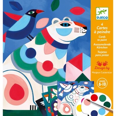TARJETAS PARA PINTAR EL BESTIARIO