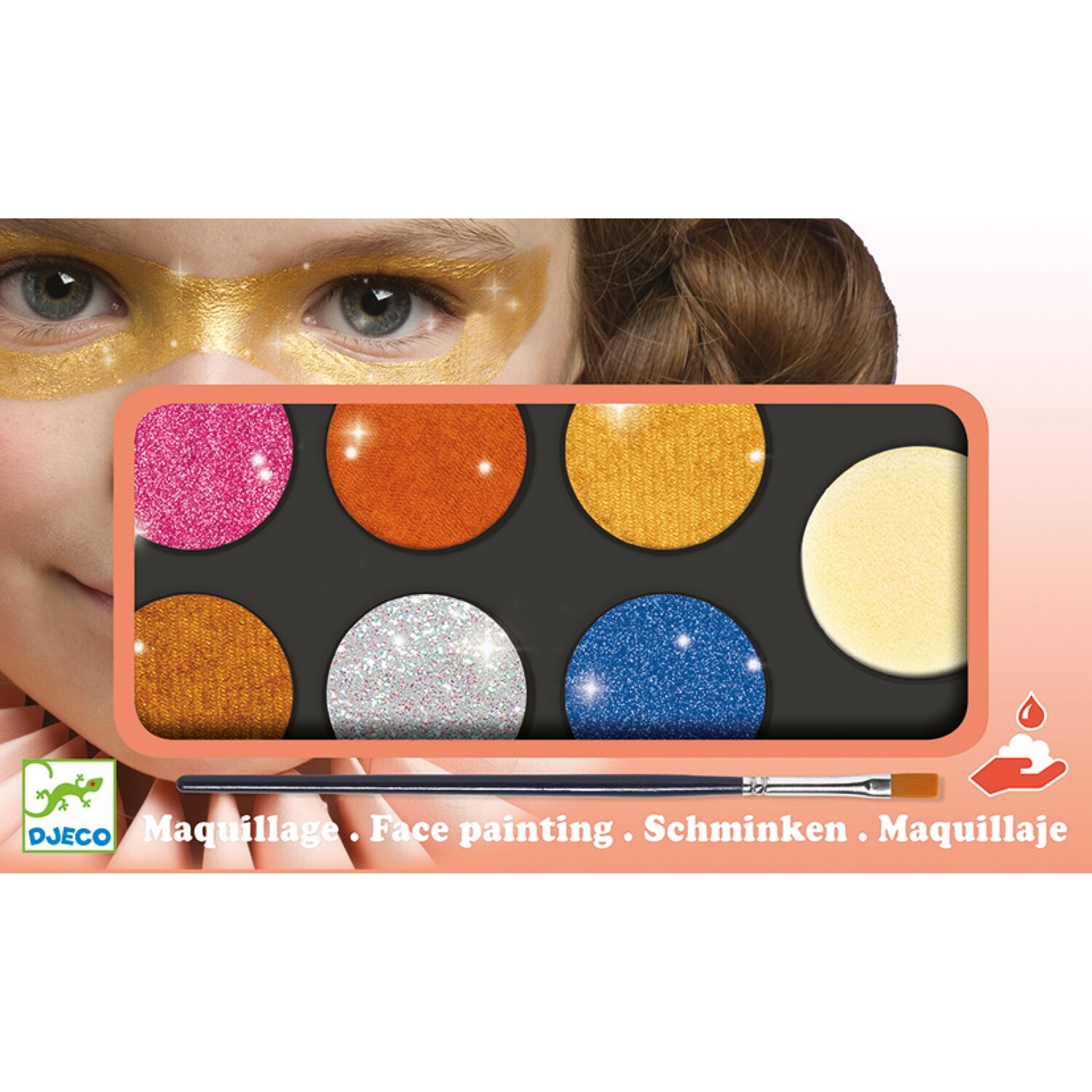 PALETA DE MAQUILLAJE EFECTO METAL