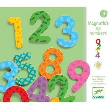 NUMEROS MAGNETICOS 38  PIEZAS