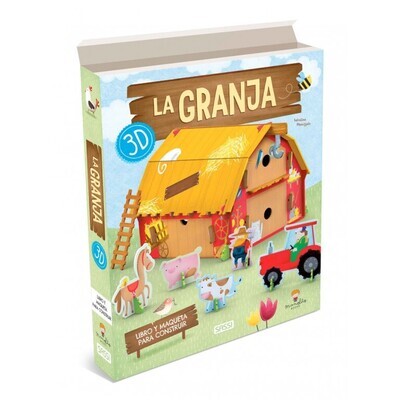 LA GRANJA 3D LIBRO + MAQUETA