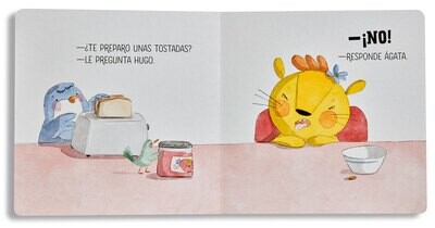 AGATA ESTA DE MAL HUMOR