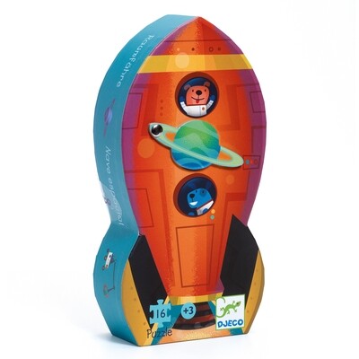 PUZZLE NAVE ESPACIAL 16 PIEZAS