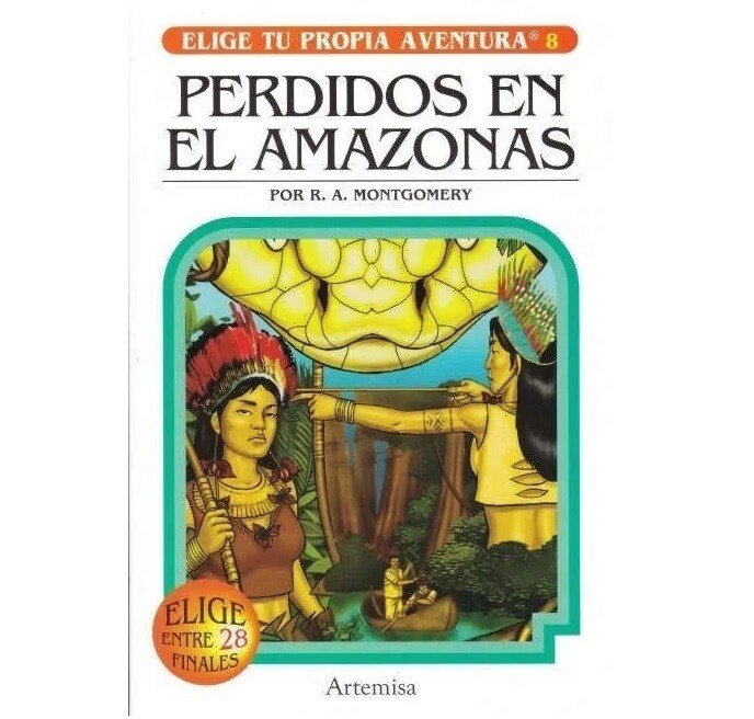 ELIGE TU PROPIA AVENTURA 8 PERDIDOS EN EL AMAZONAS