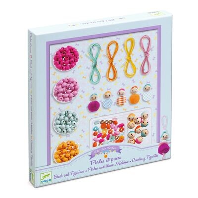 JUEGO PARA ARMAR PULSERAS PERLAS Y FIGURAS