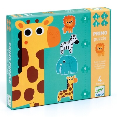 PUZZLE PRIMO EN LA SELVA
