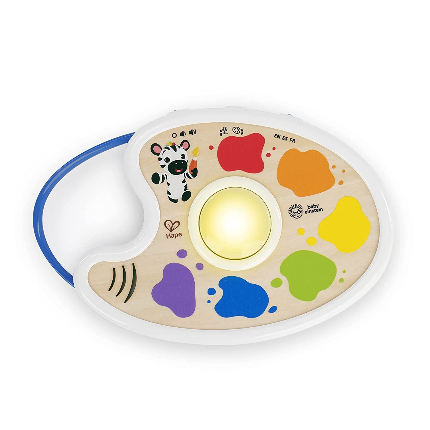 PALETA DE COLORES CON LUZ Y SONIDO BABY EINSTEIN