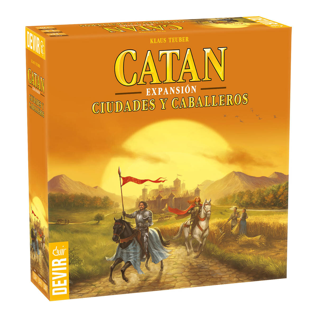 CATAN EXPANSION CIUDADES Y CABALLEROS