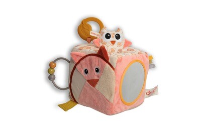 PELUCHE CUBO DE ACTIVIDADES SENSORIALES