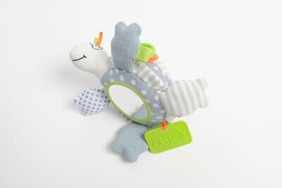 PELUCHE SENSORIAL CON MORDILLO TITO LA TORTUGA