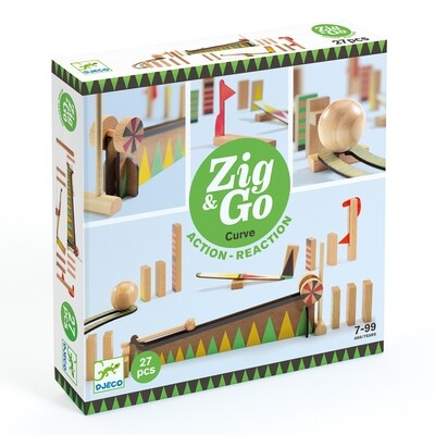 ZIG &amp; GO 27 PIEZAS JUEGO DE ACCION REACCION