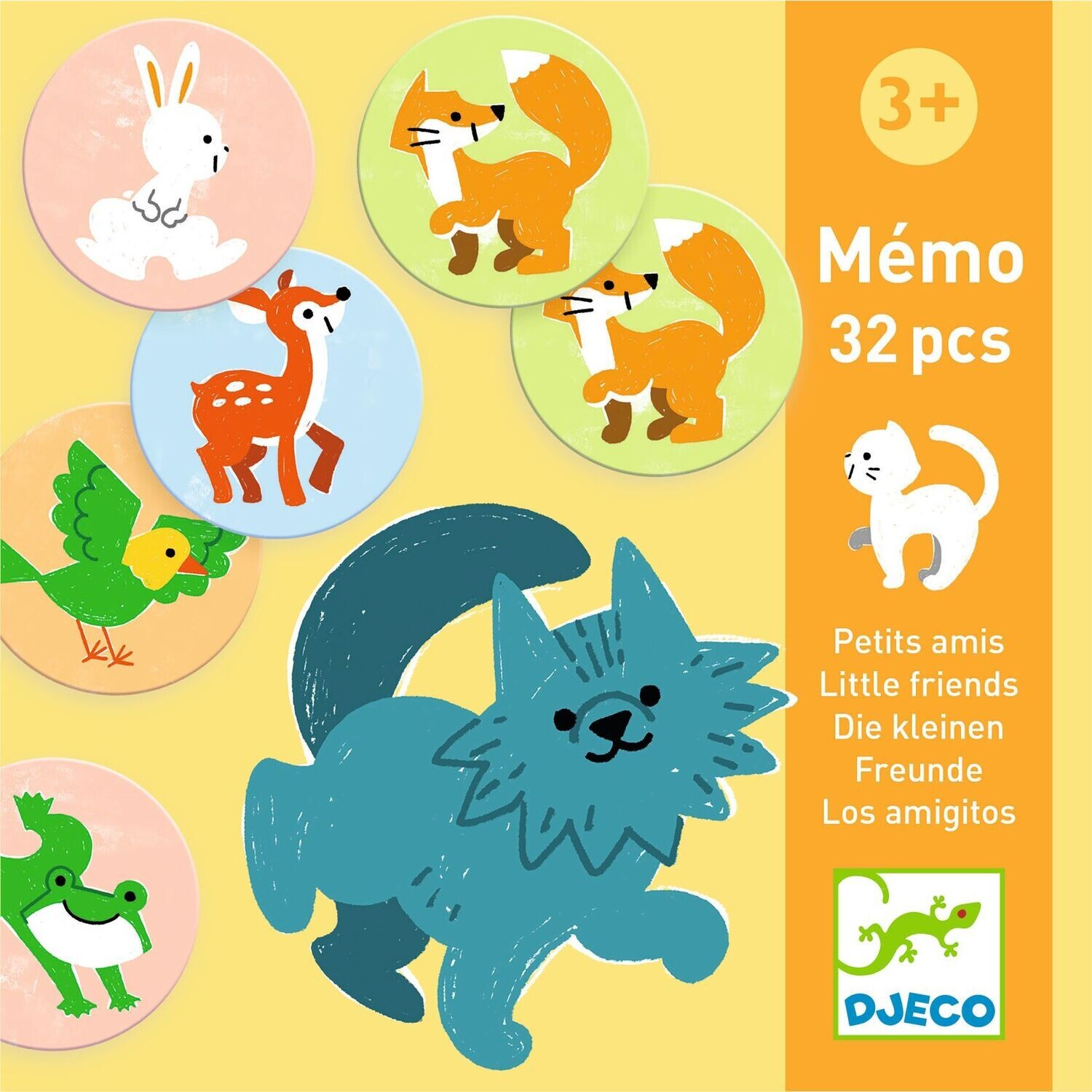 MEMO 32 PIEZAS LOS AMIGUITOS