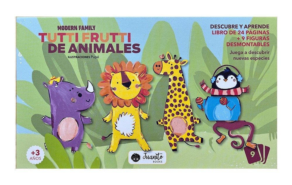 TUTTI FRUTTI DE ANIMALES MEZCLA LOS ANIMALES