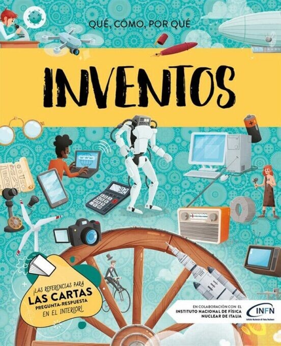 ATLAS DE INVENTOS QUE COMO POR QUE + POSTER