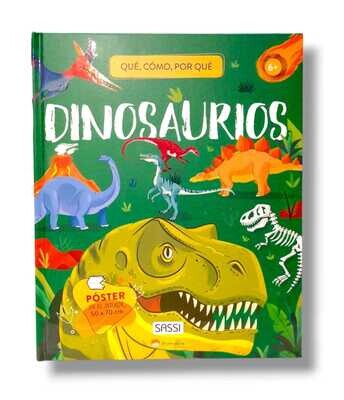 ATLAS DE DINOSAURIOS QUE COMO POR QUE + POSTER