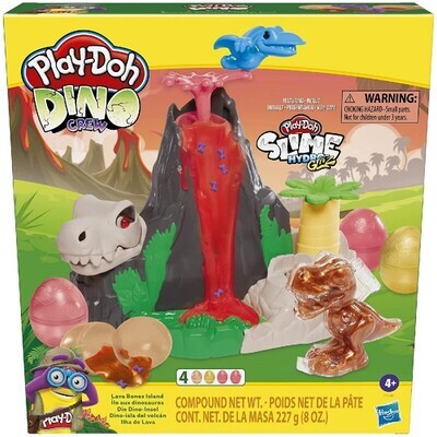 PLAY DOH DINO CREW ISLA DEL VOLCAN SLIME F1500
