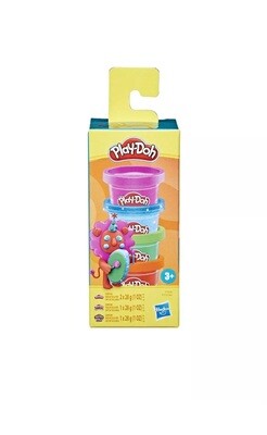 PLAY DOH MINI PACK 4 UNIDADES F7558