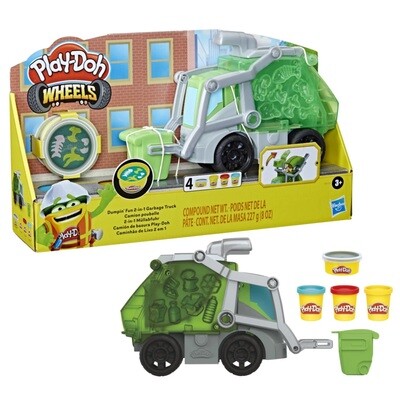 PLAY DOH WHEELS CAMION DE BASURA F5173