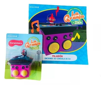 LA GRANJA DE ZENON LIBRO + FIGURA CARPINTERO
