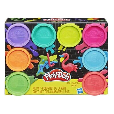 PLAY DOH PACK X8 SURTIDO E5044 PLASTILINA