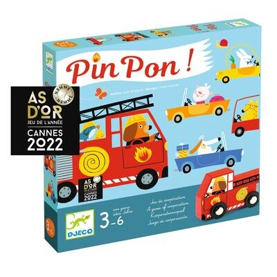 PIN PON  JUEGO DE COOPERACION