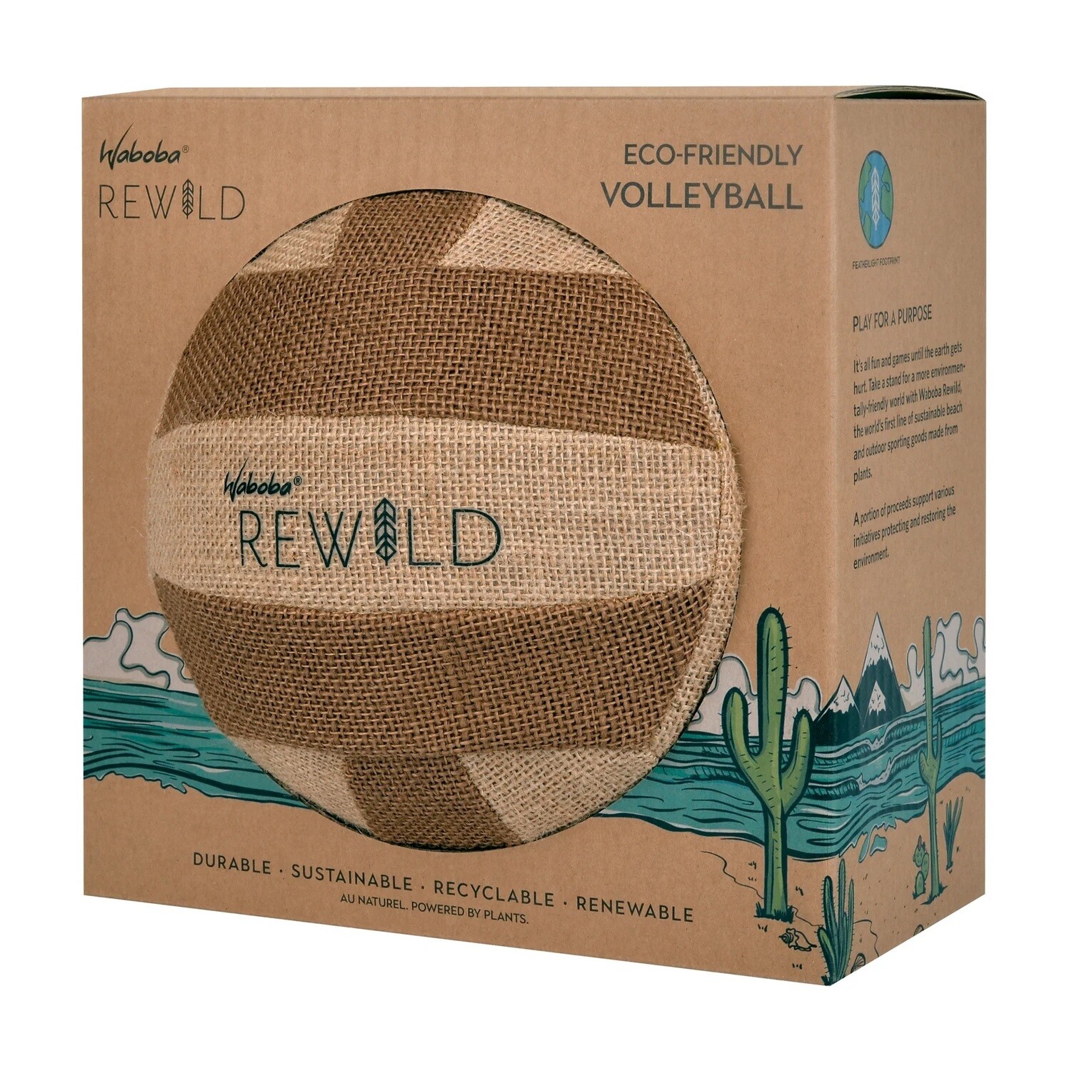 PELOTA DE VOLEIBOL DE PLAYA REWILD ECO - FRIENDLY