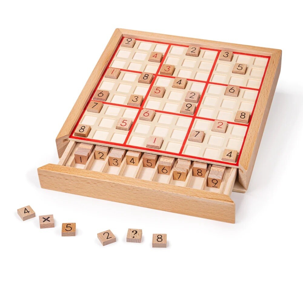 SUDOKU EN MADERA