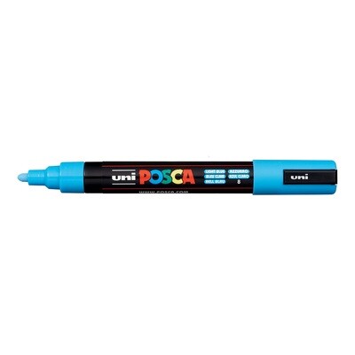 UNI POSCA MARCADOR AZUL CLARO 2.5 MM