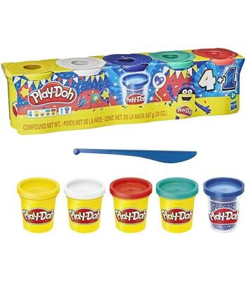 PLAY DOH PACK ZAFIRO 5 UNIDADES F1848