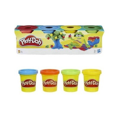 PLAY DOH MINI PACK X 4 MASAS 23241