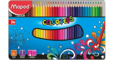 PACK LATA MAPED 36 LAPICES DE COLORES