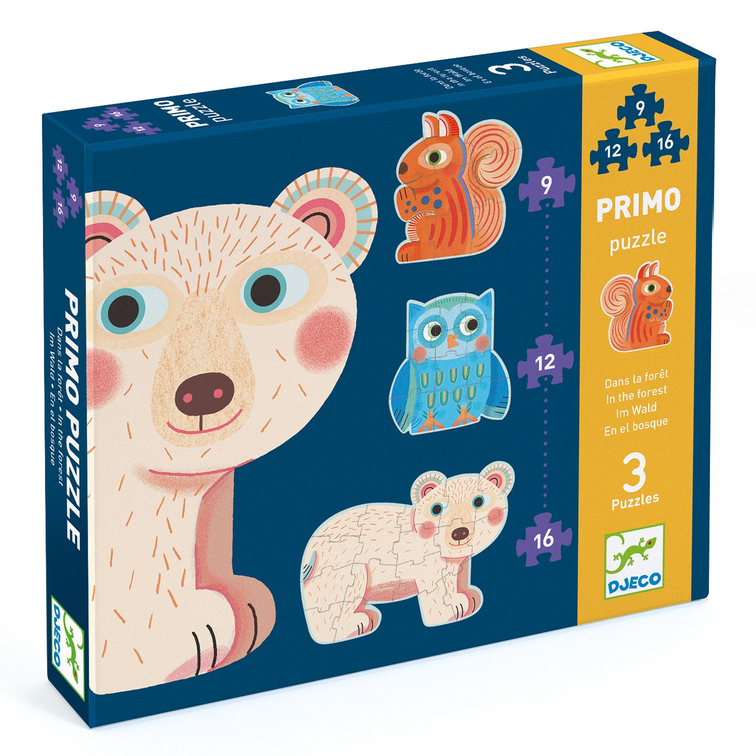 PUZZLE PRIMO EN EL BOSQUE