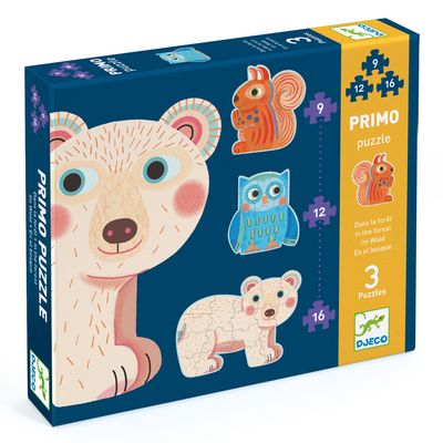 PUZZLE PRIMO EN EL BOSQUE