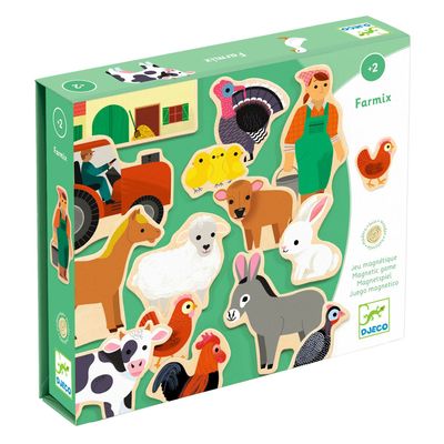 ANIMALES MAGNETICOS FARMIX