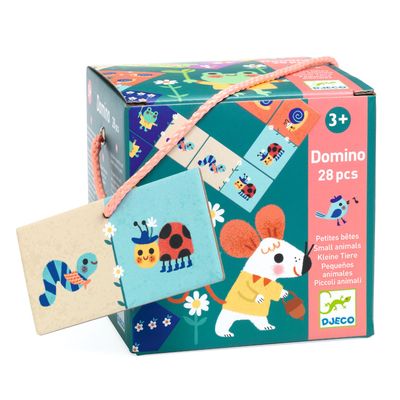DOMINO 28 PIEZAS PEQUEÑOS ANIMALES