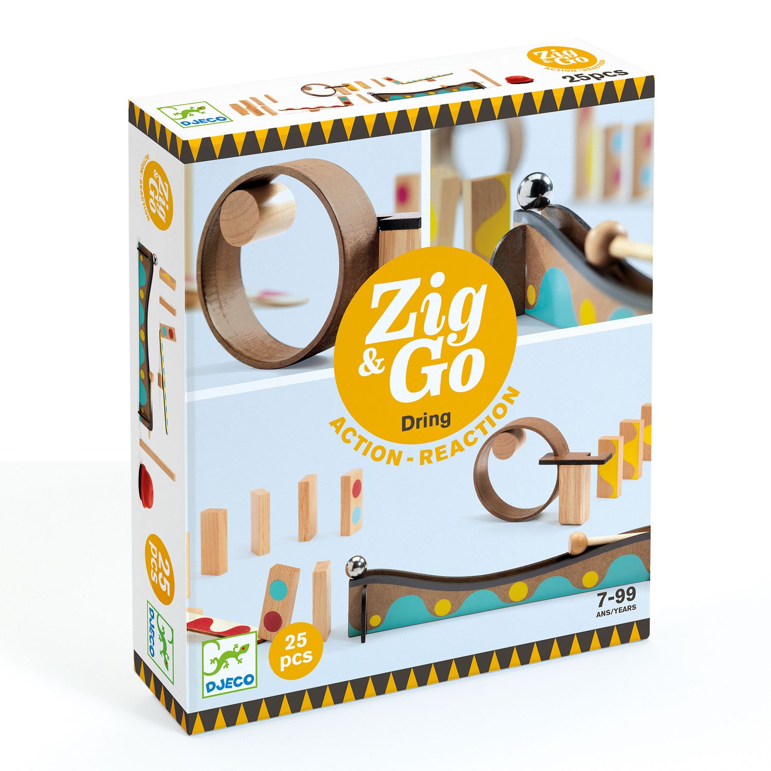 ZIG &amp; GO DRING 25 PIEZAS