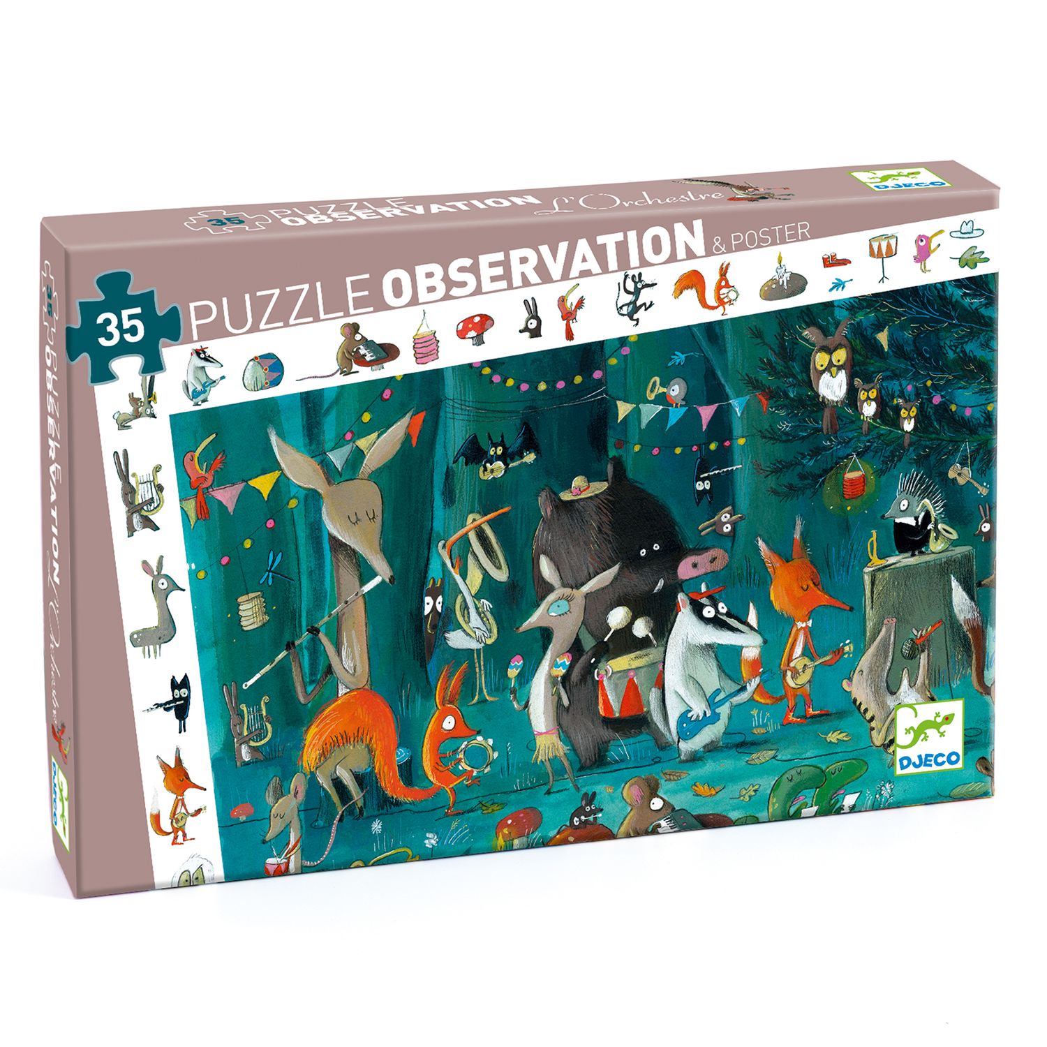 PUZZLE OBSERVACION LA ORQUESTA 35 PIEZAS