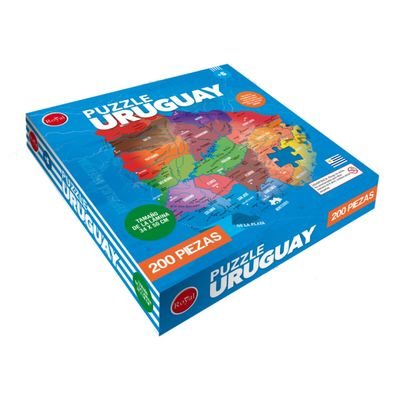 PUZZLE URUGUAY 200 PIEZAS