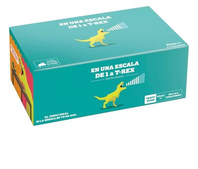 EN UNA ESCALA DE 1 A T REX