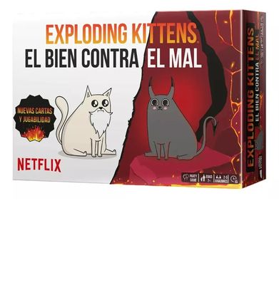 EXPLODING KITTENS EL BIEN CONTRA EL MAL