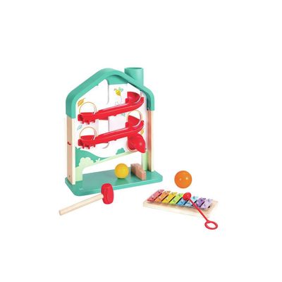 CASITA MELODICA CON XILOFONO MELODY MANSION BALL RUN