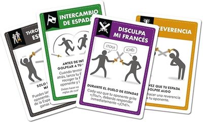 VAMOS A PEGARNOS CON ESPADAS DE MENTIRA