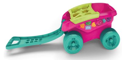 MEGA BLOCKS CARRITO CON BLOQUES