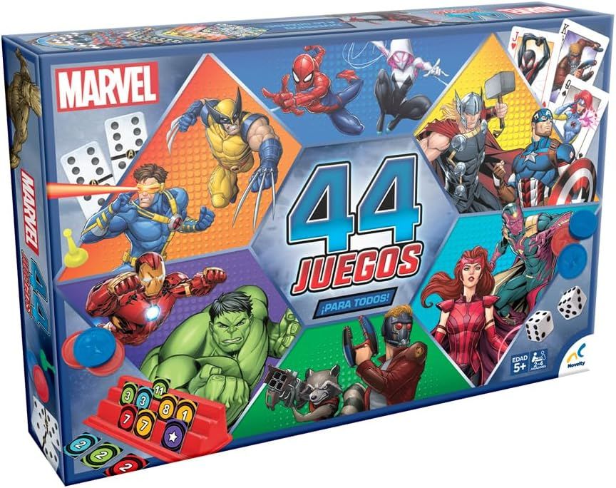 44 JUEGOS EN UNO MARVEL