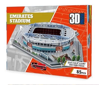 EMIRATES STADIUM PUZZLE 3D 85 PIEZAS