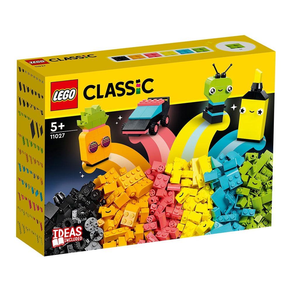 LEGO CLASSIC NEON FUN 333 PIEZAS