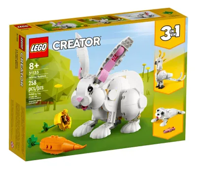LEGO CREATOR 3 EN 1 WHITE RABBIT 258 PIEZAS